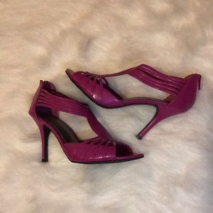 ELLE FUCHSIA HIGH HEELS